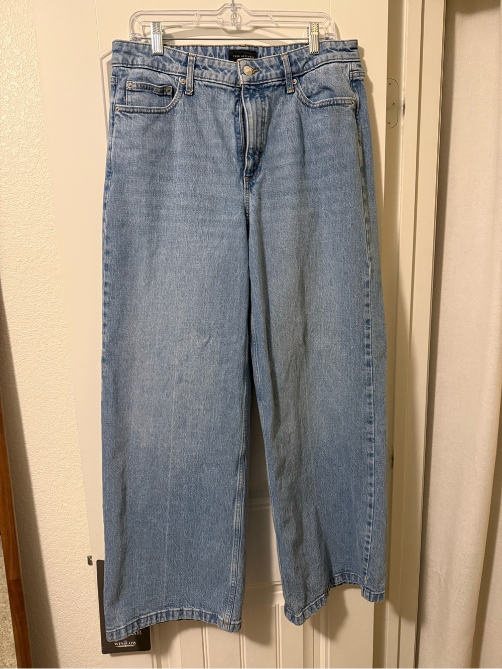 Light Blue Wide-Leg Women’s Jeans